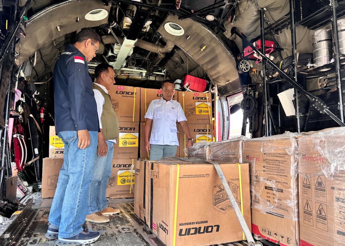ESDM Kirim 1.000 Genset dan 3.000 Kompor Gas untuk Banjir Aceh