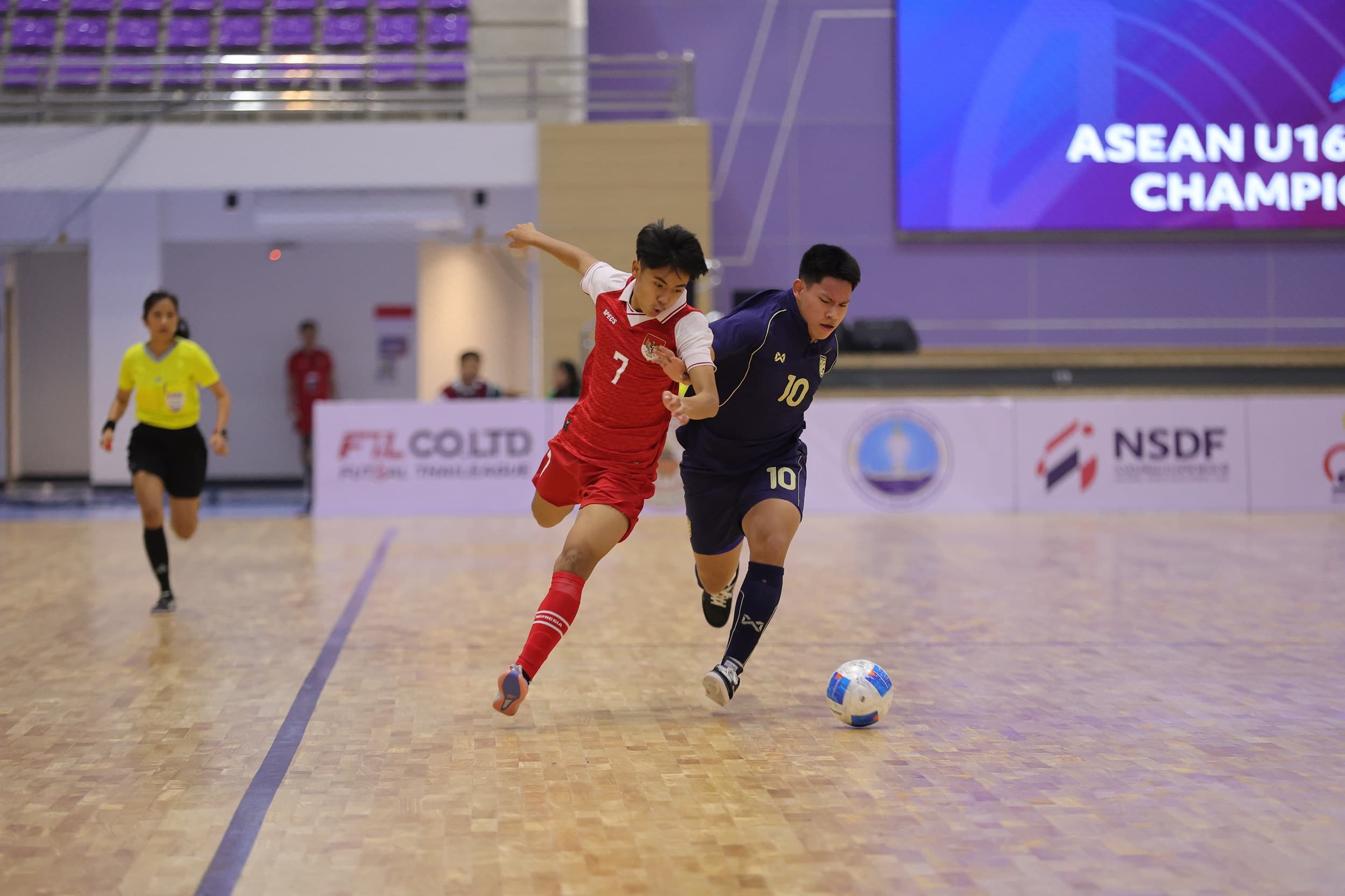 Sengit, Timnas Futsal Indonesia U-16 Tahan Imbang Thailand 3-3 di ASEAN Championship