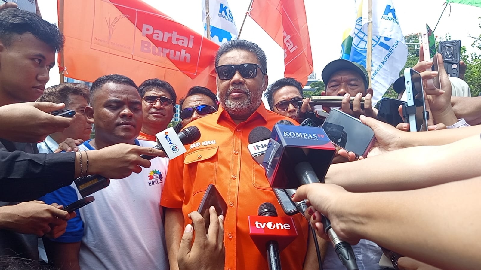 KSPI Protes Tak Boleh Unjuk Rasa di Istana: Demonstran Diperlakukan Seperti Musuh