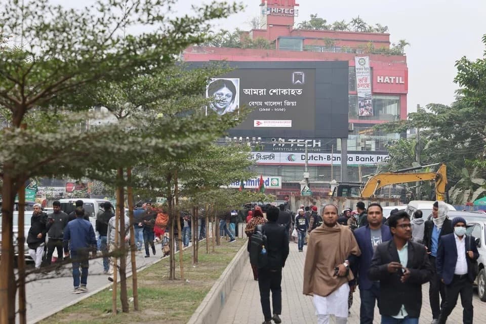 Bangladesh Tetapkan Tiga Hari Berkabung Nasional atas Wafatnya Khaleda Zia