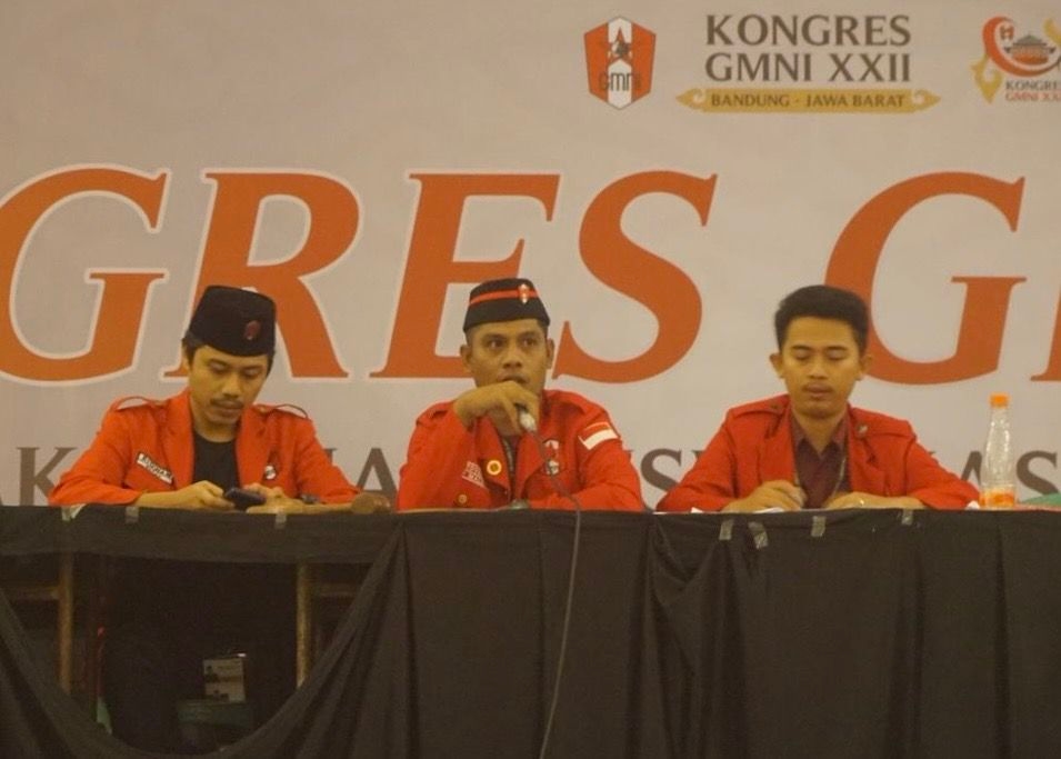 Pimpinan Sidang Tetap Kongres GMNI XXII Tegaskan Risyad–Patra sebagai Ketum–Sekjen Sah