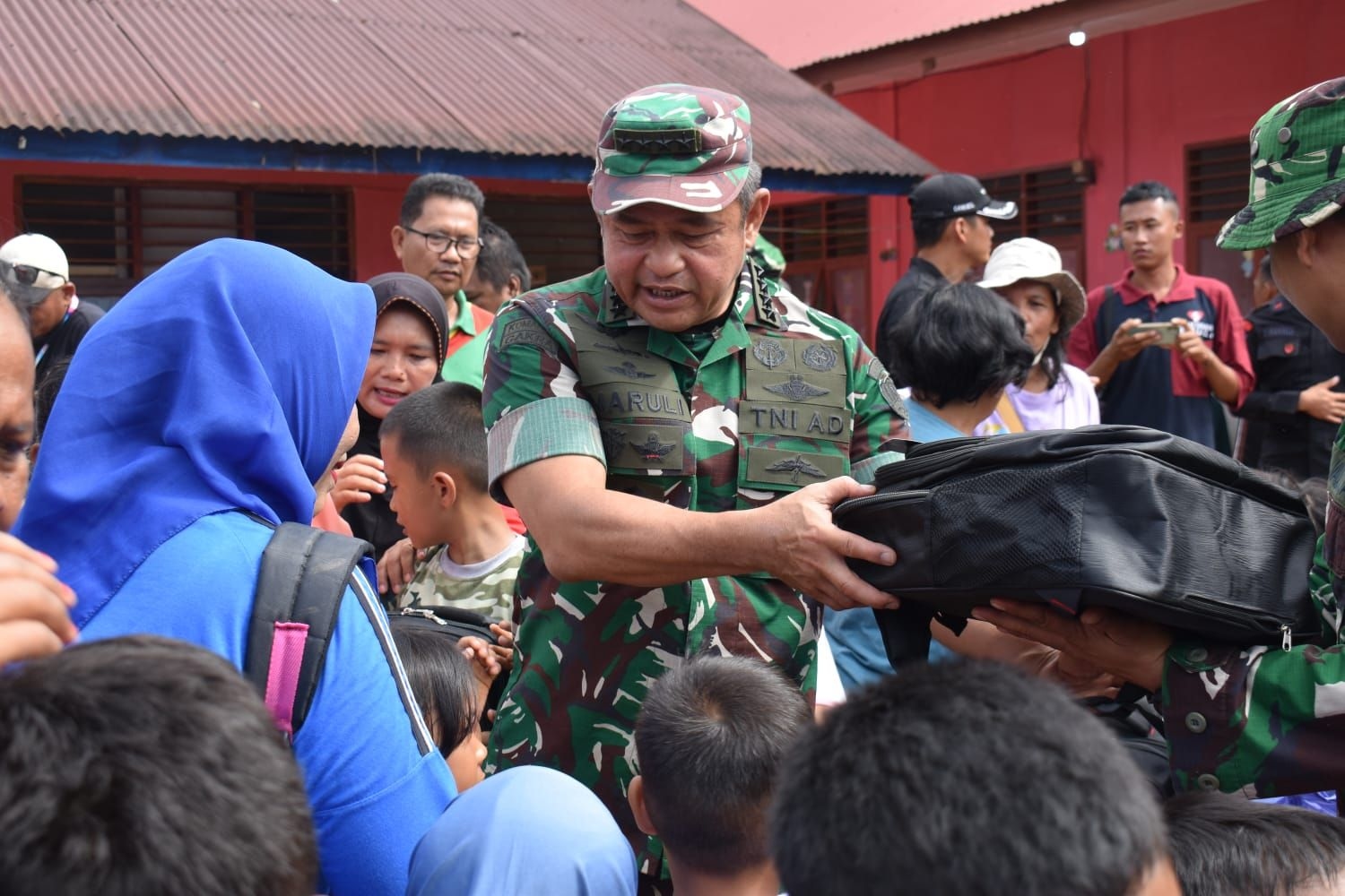 Kasad di Tapanuli Tengah: Pascabencana Tak Ada Pilihan Selain Kerja Keras