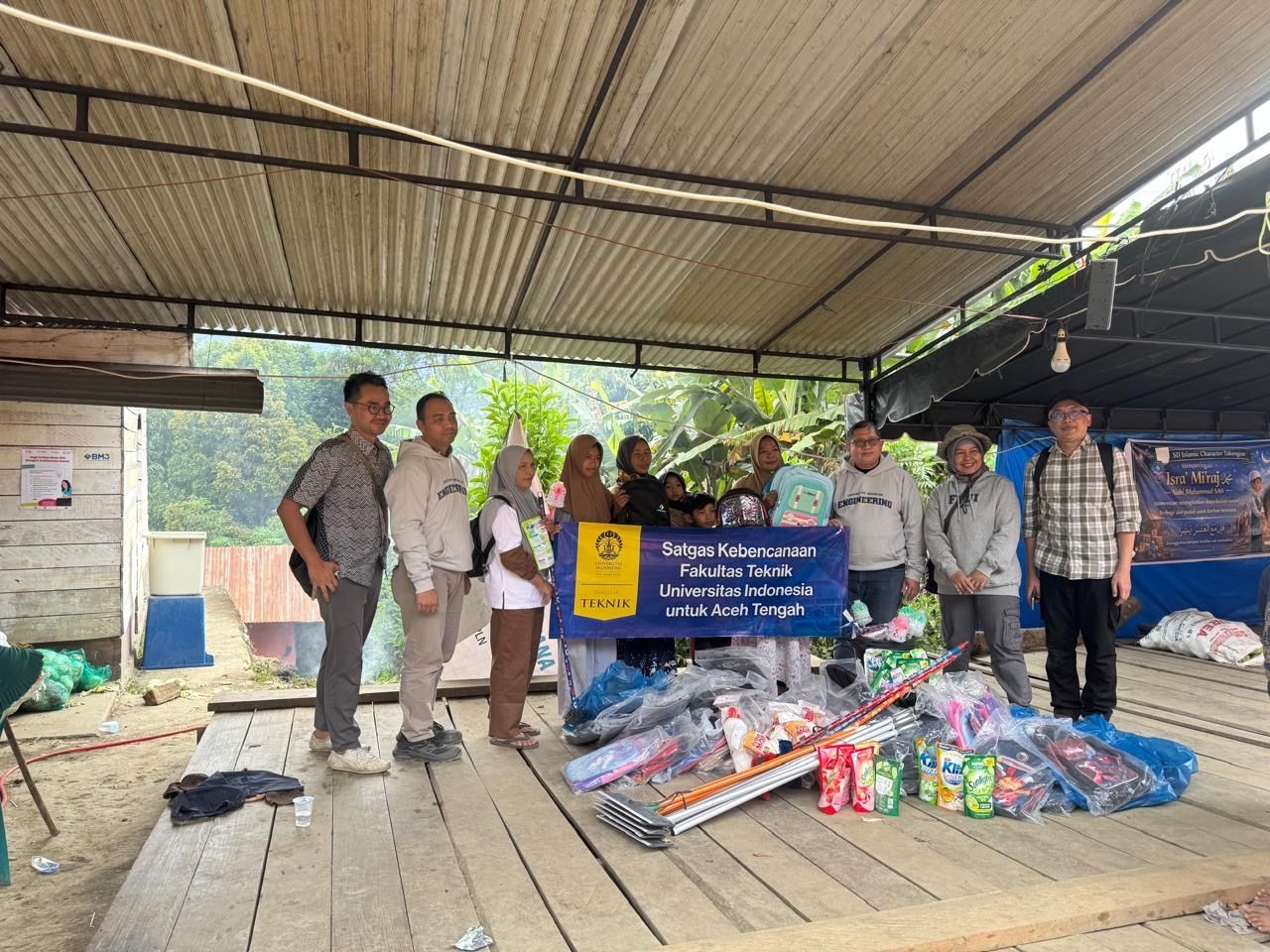 FTUI Turun ke Aceh Tengah, Salurkan Bantuan dan Siapkan Mitigasi Pascabanjir Bandang