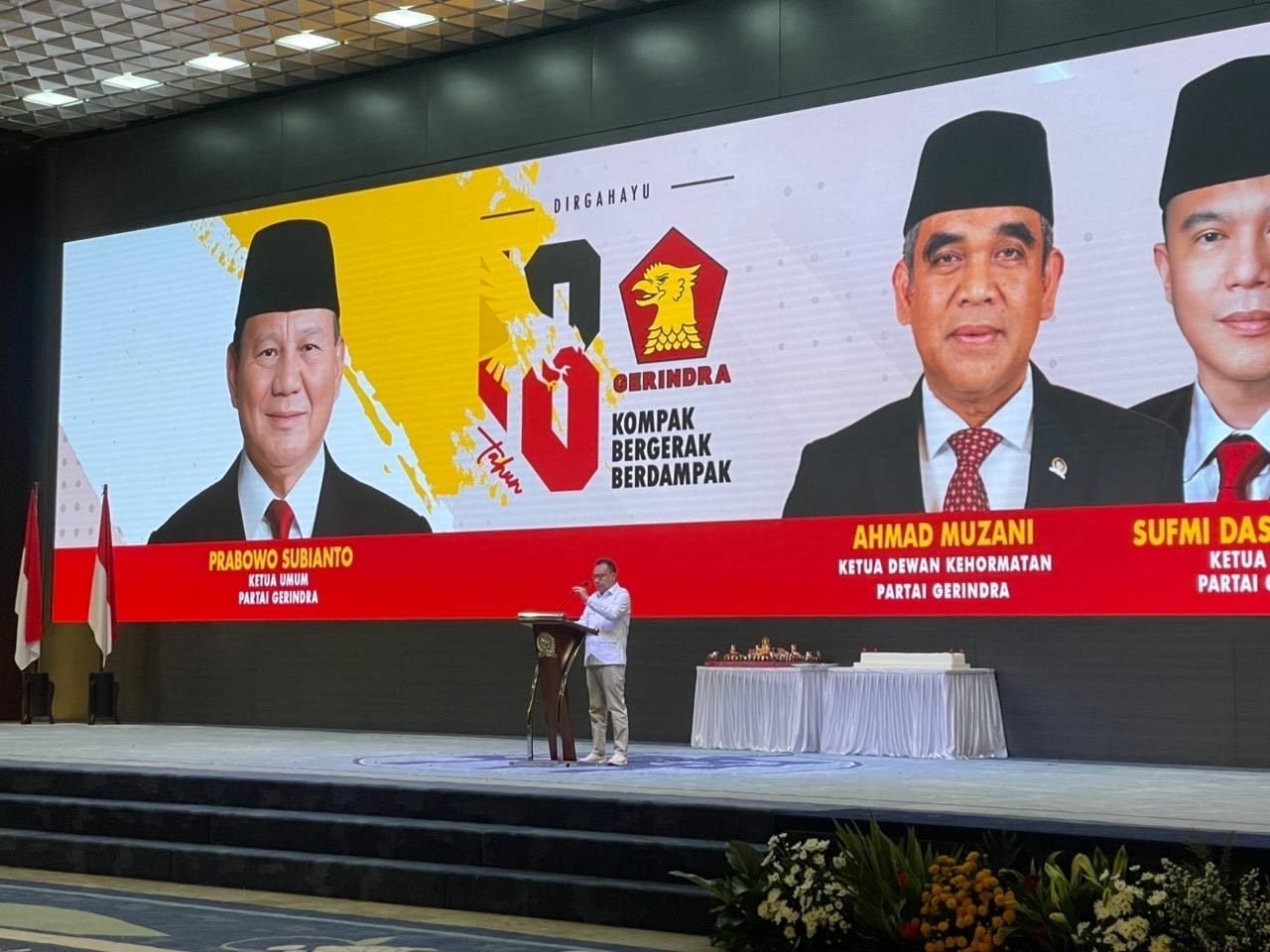 HUT ke-18 Gerindra: Perjuangan Bakal Makin Berat, Dasco Minta Kader Jaga Kedekatan dengan Rakyat