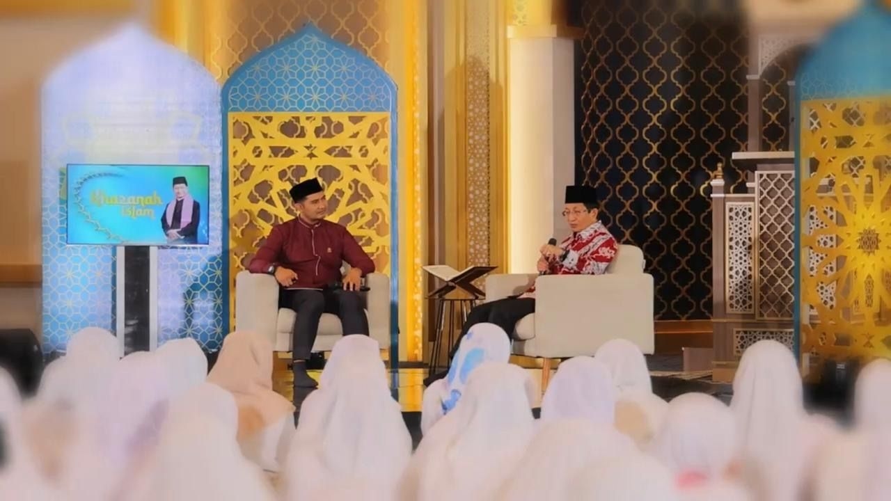 Ramadan di Masjid Al-Ikhlas PIK, Menag Ajak Jamaah Maksimalkan Lailatul Qadar