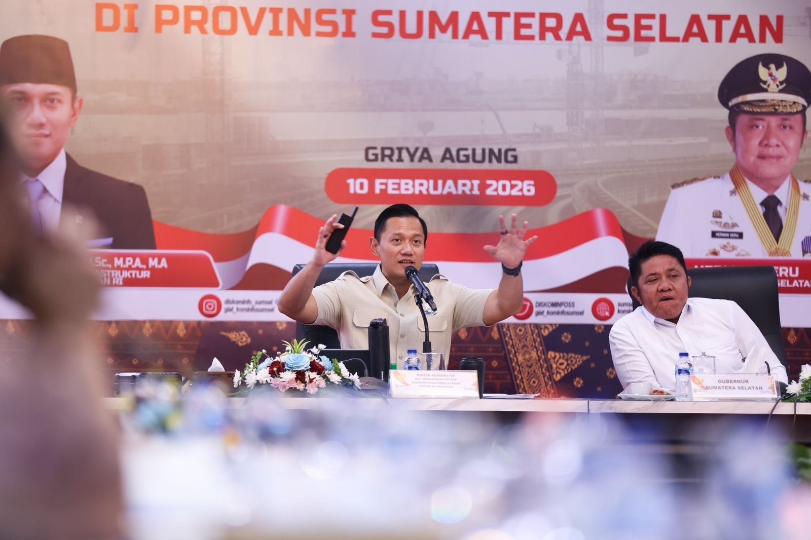 AHY Dorong Pengembangan Pelabuhan Tanjung Carat untuk Genjot Perdagangan di Sumsel