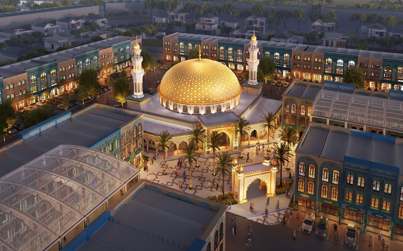 Ramadan Perdana, Masjid Al Ikhlas PIK 2 Dipadati Jemaah