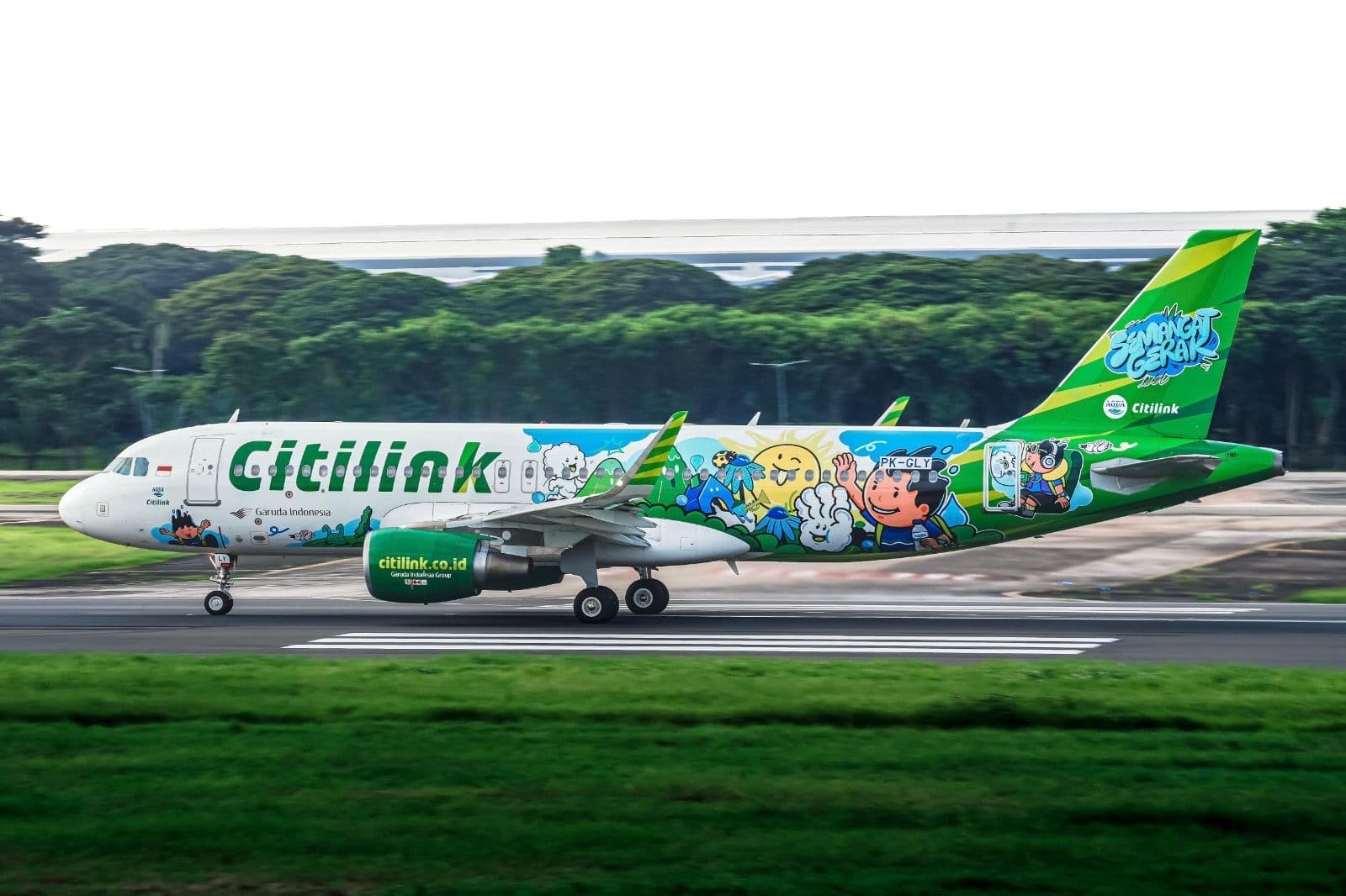 Bukan Sekadar Livery, Citilink dan AQUA Gaungkan Gerakan Berkelanjutan di Udara