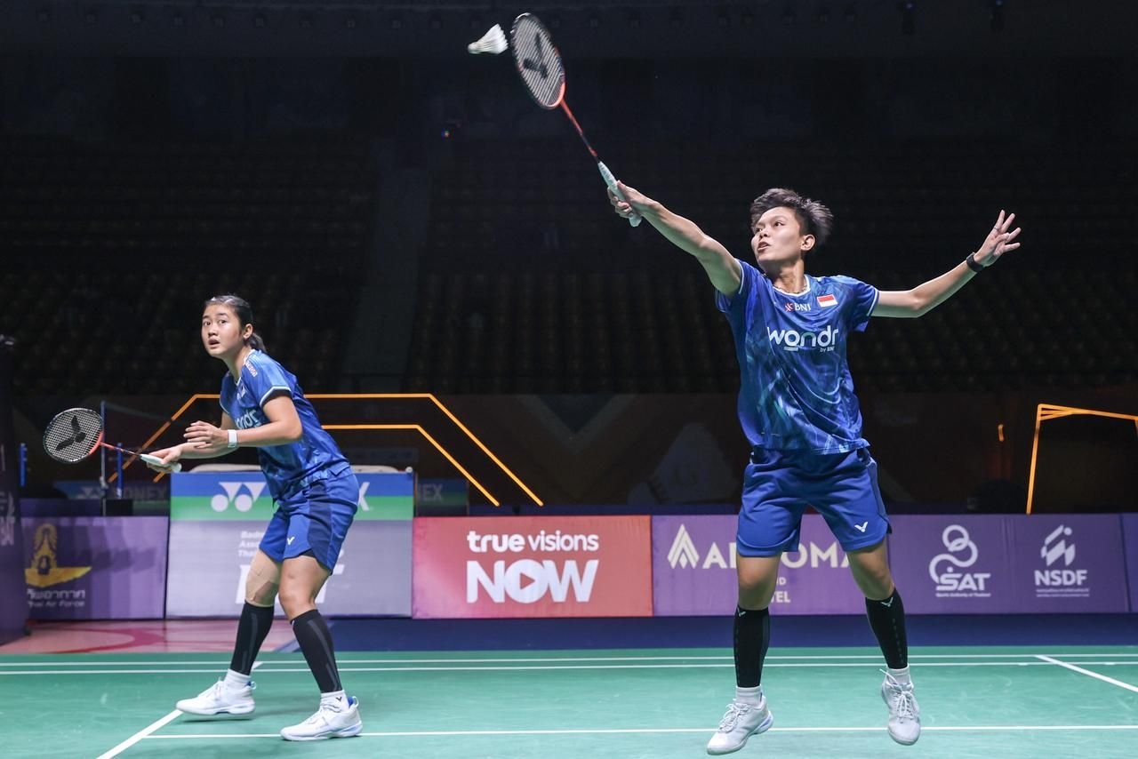 Kejuaraan Bulutangkis Beregu Asia: Fadia/Tiwi Takluk, Tim Putri Indonesia Terhenti di Semifinal