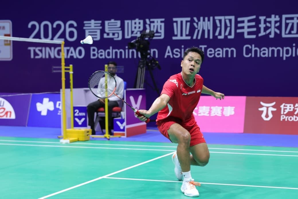 Kejuaraan Bulutangkis Beregu Asia: Sapu Bersih! Tim Putra Indonesia Libas Myanmar 5-0 di Laga Perdana