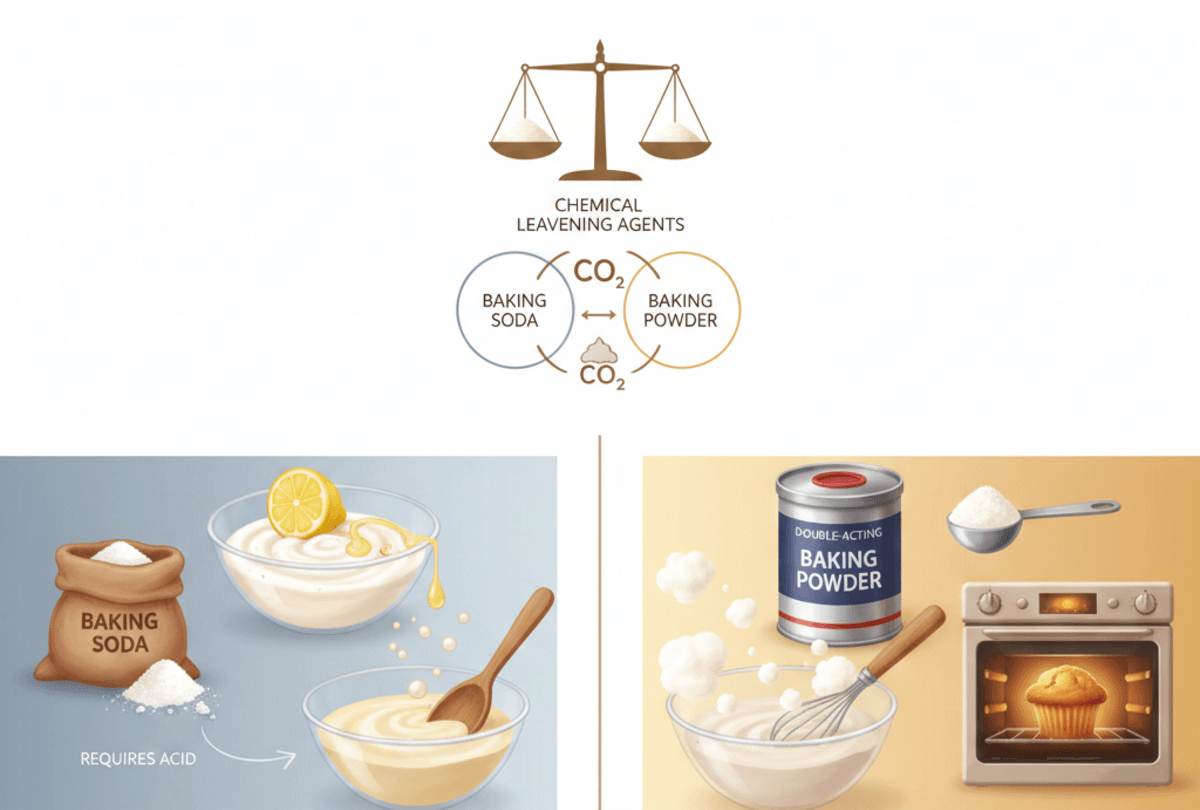 Baking Soda dan Baking Powder Apakah Sama? Ini Penjelasan Lengkap yang Wajib Kamu Tahu