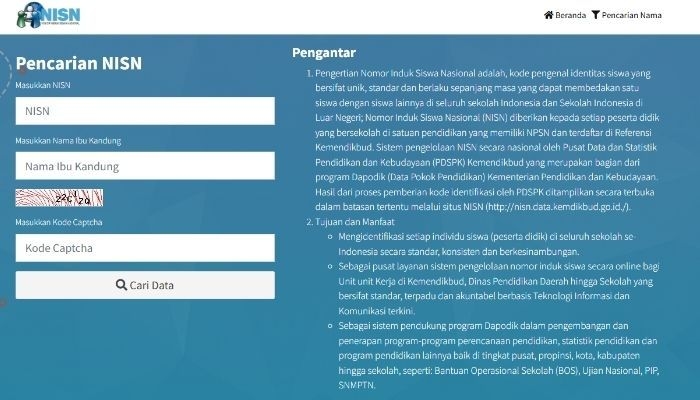 Cara Mudah Cek NISN Online, Hanya Pakai Nama Siswa di Situs Resmi Kemdikbud!