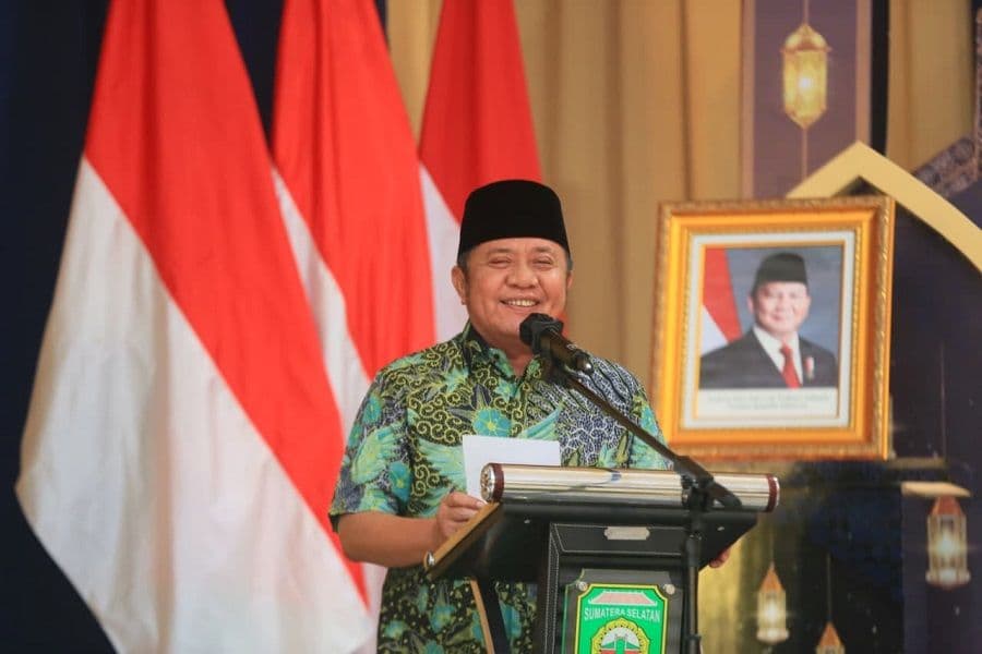 Gubernur Sumsel Herman Deru Safari Ramadan ke OKI, Tekankan Silaturahmi dan Pembangunan Infrastruktur