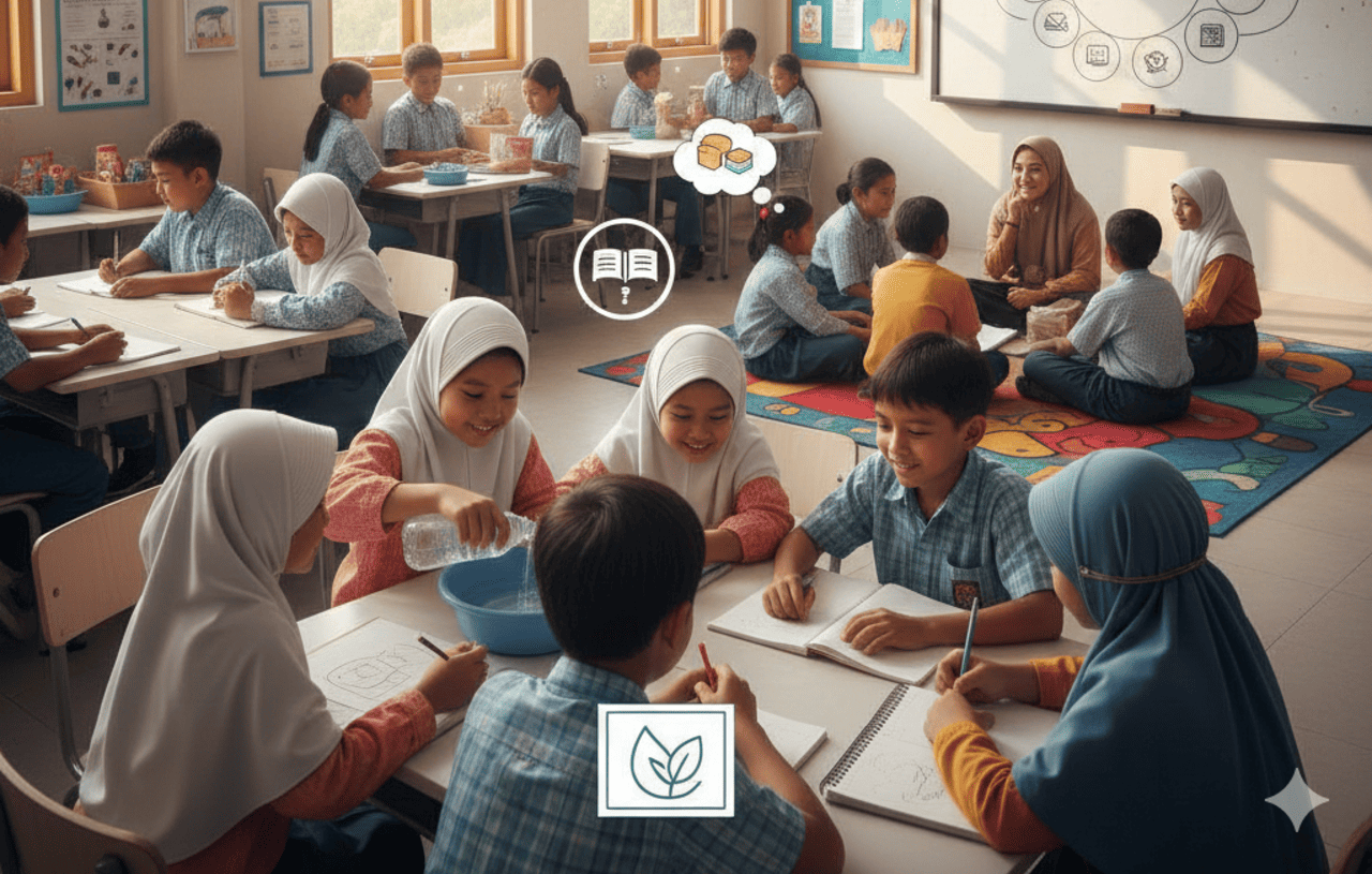 Integrasi KBC dan PM di Kelas: 5 Contoh Praktik Pembelajaran yang Relevan, Humanis, dan Bermakna