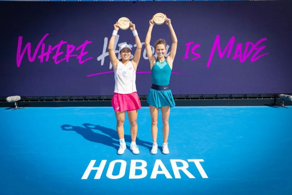 Hobart International: Duet dengan Petenis Polandia, Janice Tjen Raih Gelar Perdana Musim 2026