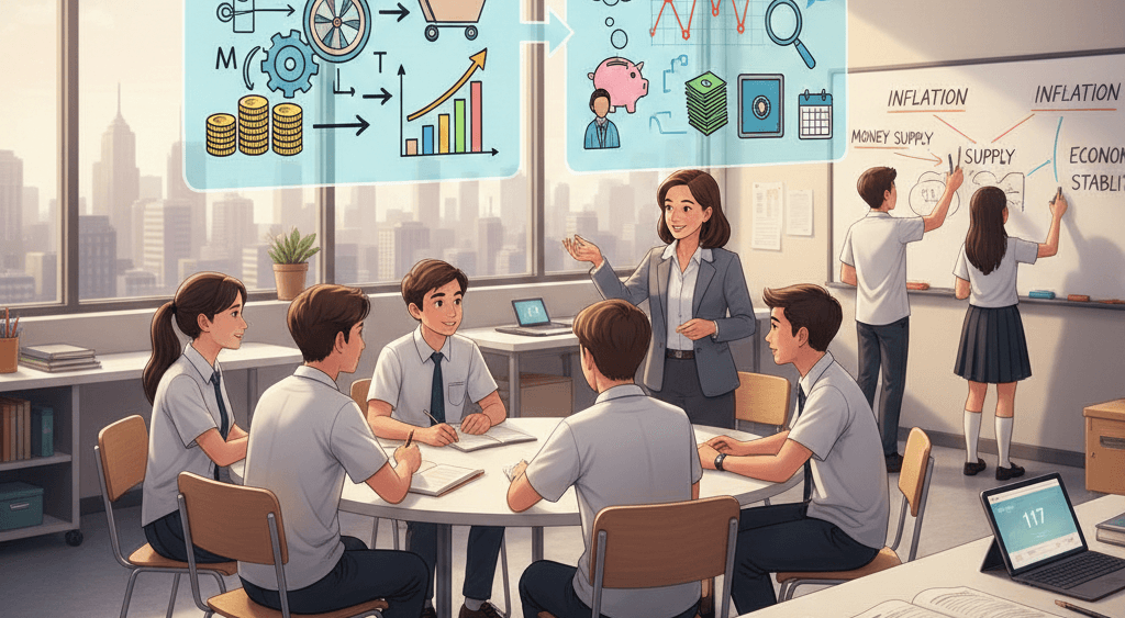 Kunci Jawaban Ekonomi Kelas 11 Halaman 117 Kurikulum Merdeka: Pembahasan Lengkap Teori Kuantitas Uang