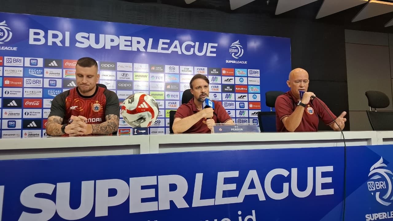 Persija vs PSM: Mauricio Souza Tegaskan Cuma Mau Macan Kemayoran Menang di Laga Besok