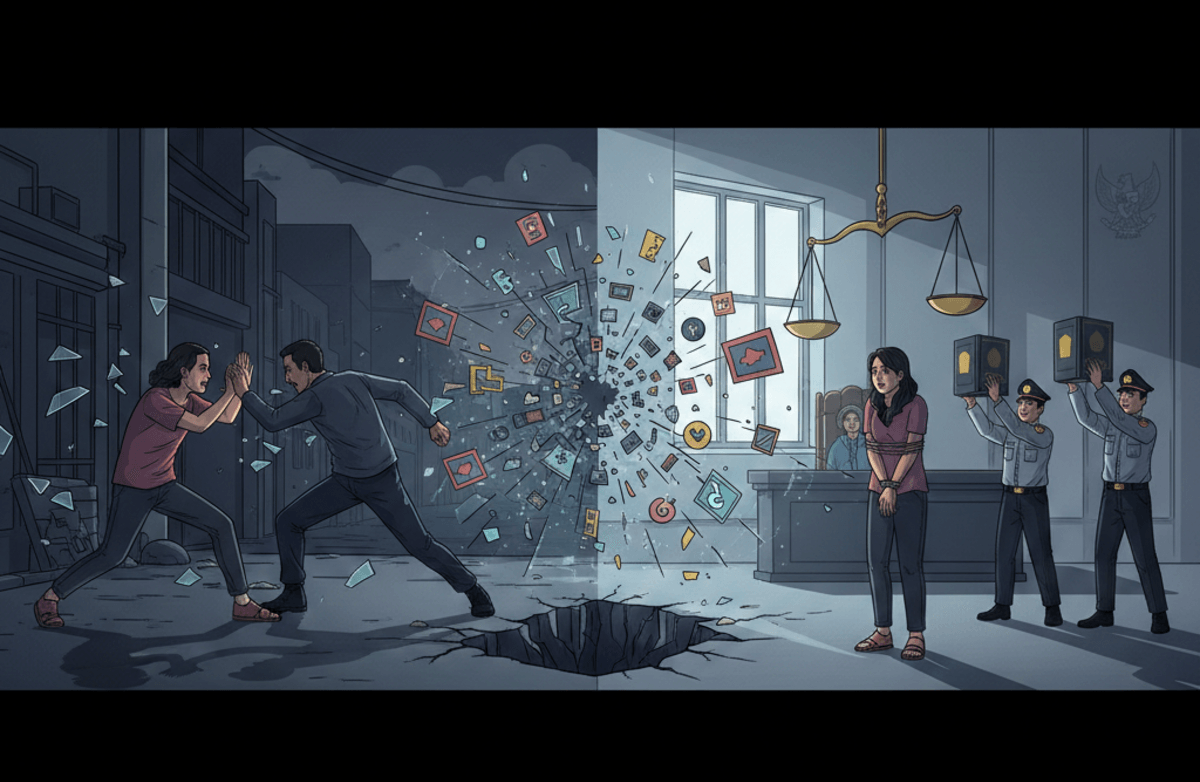 Korban Kekerasan yang Membela Diri Malah Jadi Tersangka? Ini Penjelasan Lengkap Dasar Hukumnya di Indonesia