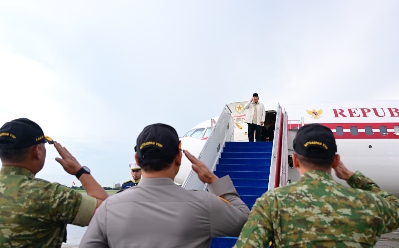 Presiden Prabowo Bertolak ke Jatim, Akan Hadiri Mujahadah Kubro Satu Abad Nahdlatul Ulama