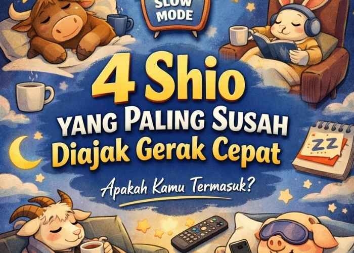 4 Shio yang Paling Susah Diajak Gerak Cepat, Apakah Kamu Termasuk?