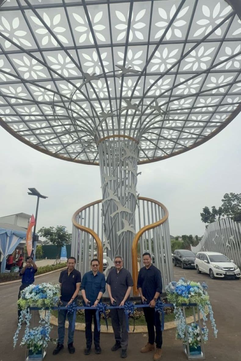 Synthesis Development Groundbreaking Cluster Nala dan Resmikan Ikon Kawasan di Anandaya Home Resort