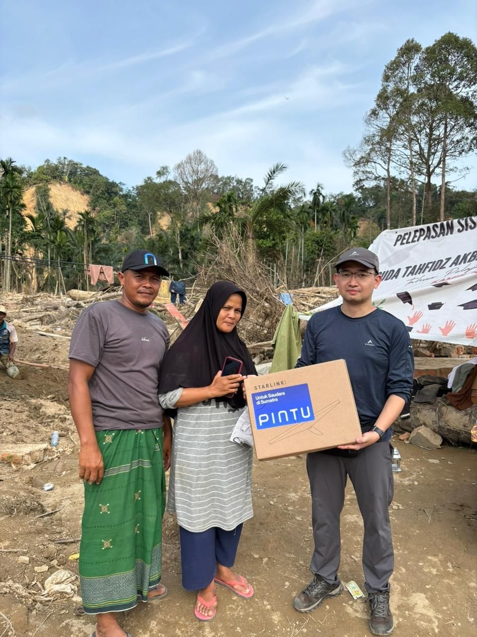 Pemulihan Pascabencana Aceh, PINTU Kirim 4 Starlink