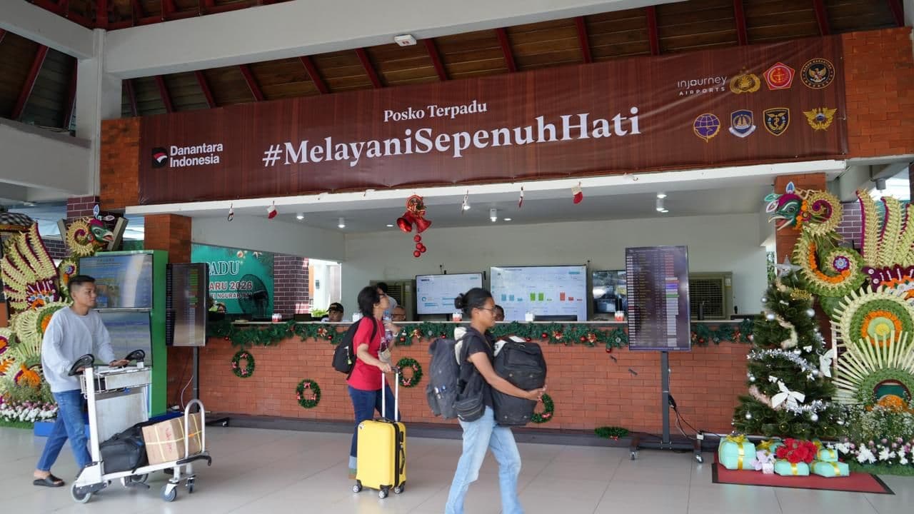 InJourney Airports Layani 8,23 Juta Penumpang Selama Arus Nataru