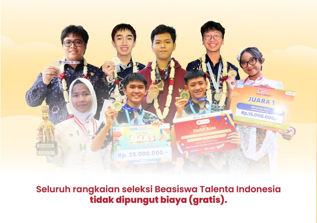 Kemendikdasmen Luncurkan Beasiswa Talenta Indonesia D4 dan S1 untuk Siswa Berprestasi