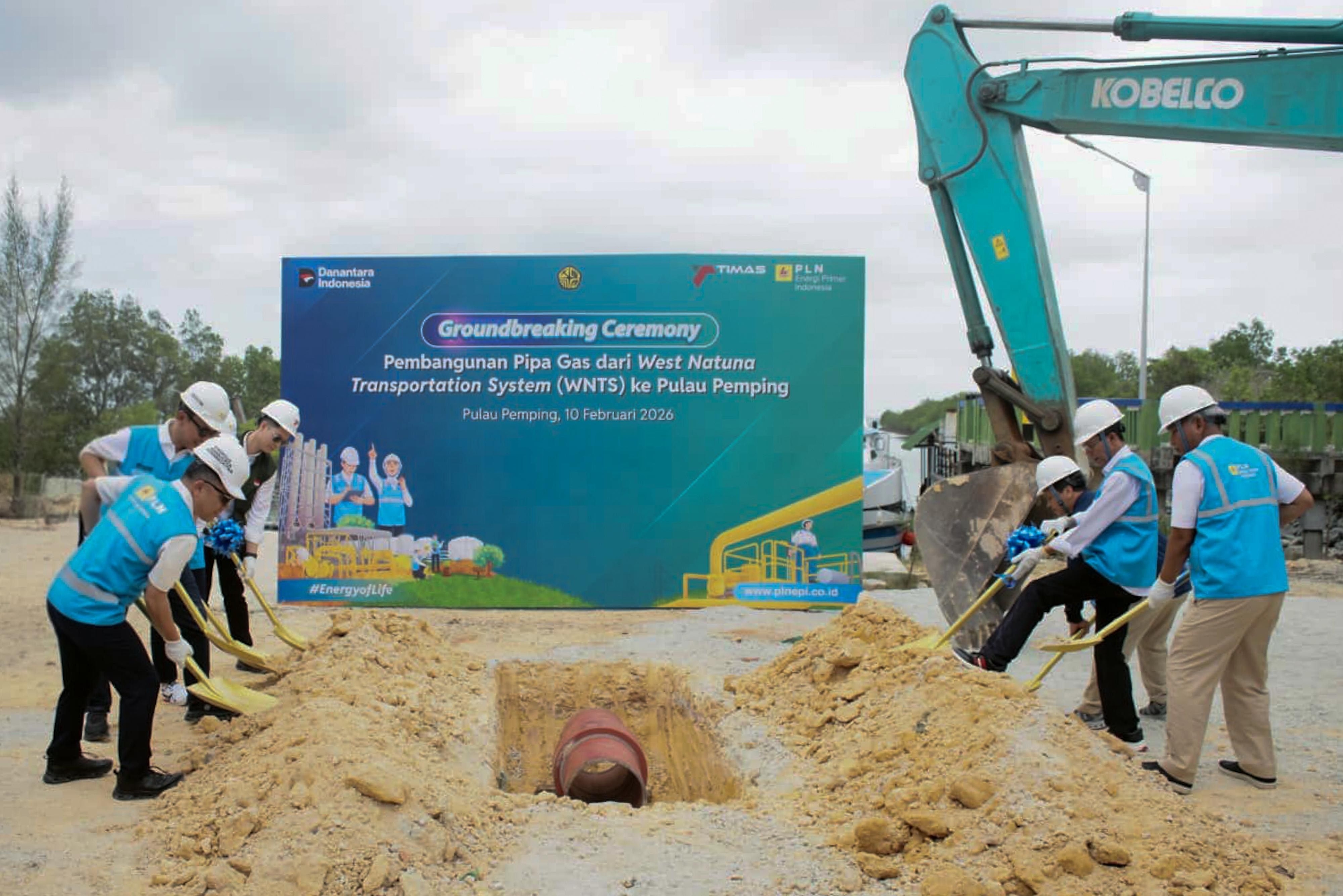 PLN EPI Mulai Pembangunan Pipa Gas Ruas Natuna-Pemping