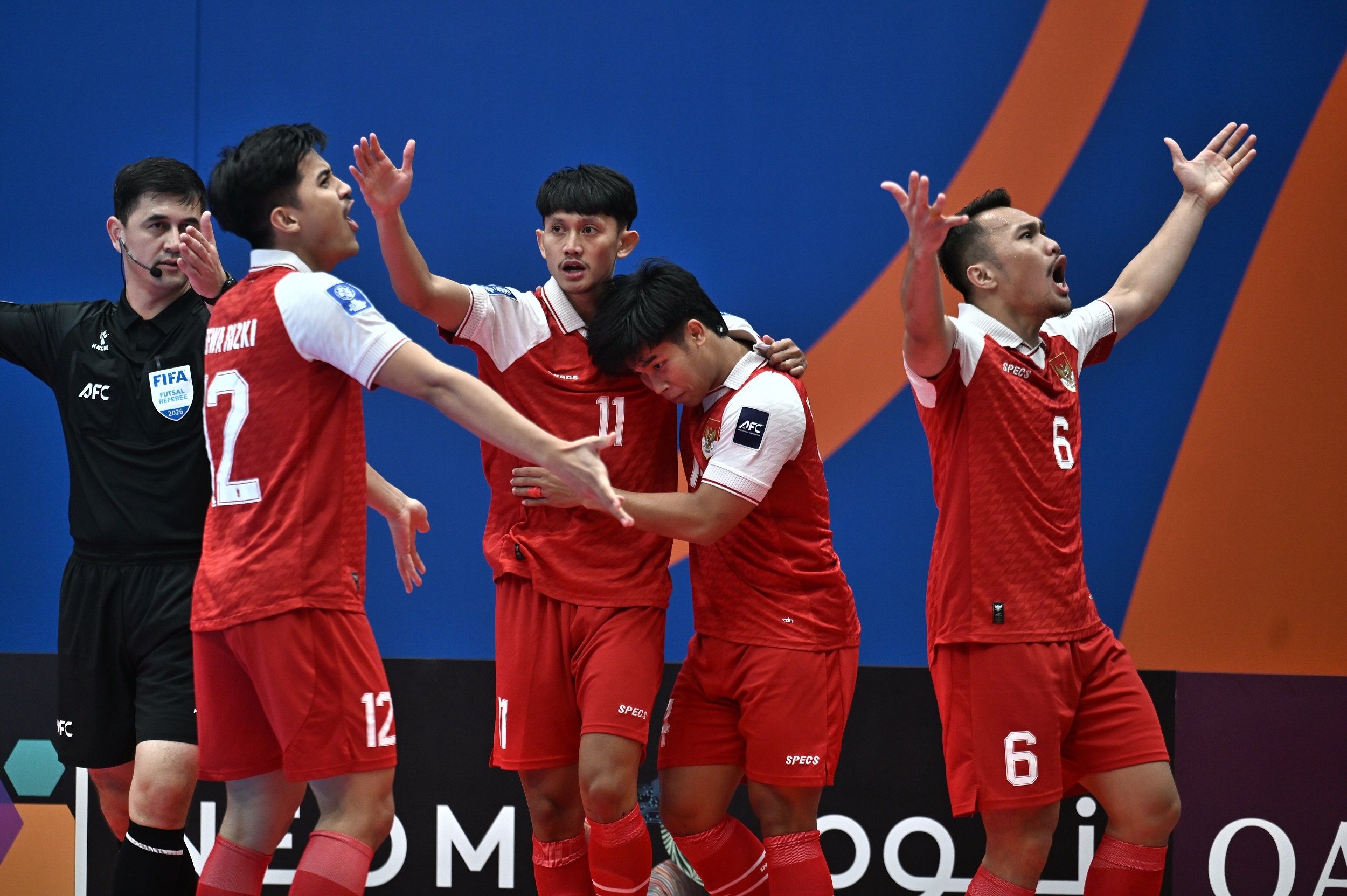 Piala Asia Futsal: Indonesia Sementara Ungguli Iran 3-2 di Partai Final