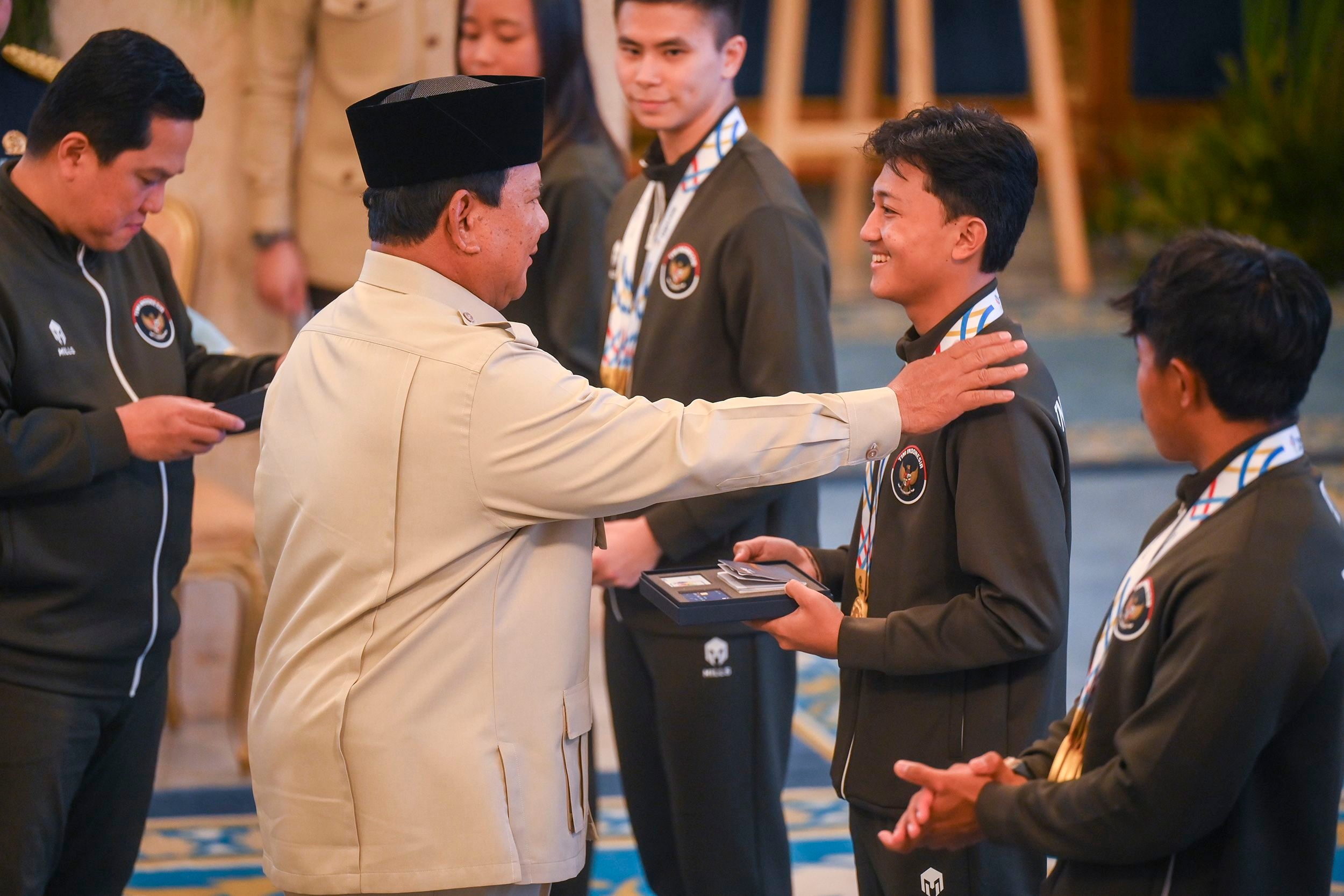 Prabowo Hargai Jerih Payah Atlet Secara Nyata: Bukan Hanya Terima Kasih